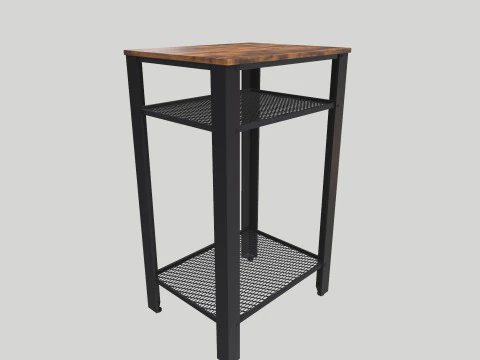 Telephone Table 3D Model
