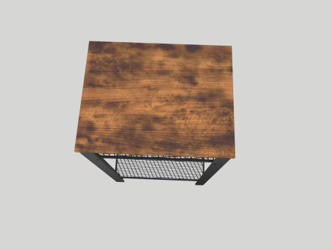 Telephone Table 3D Model