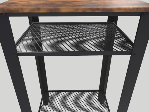 Tavolo telefonico Modello 3D