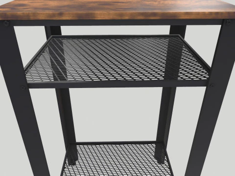 Telephone Table 3D Model