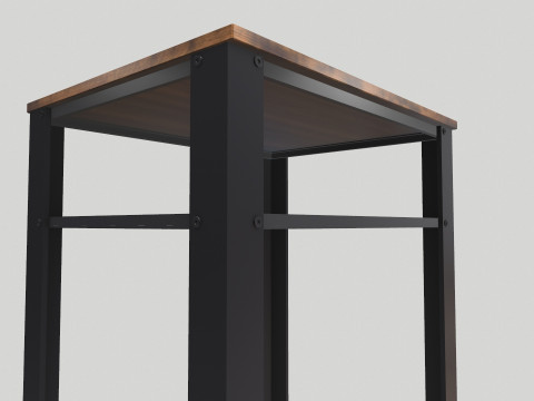 Tavolo telefonico Modello 3D