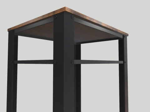 Telephone Table 3D Model