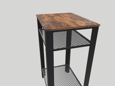 Tavolo telefonico Modello 3D