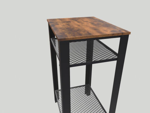 Telephone Table 3D Model