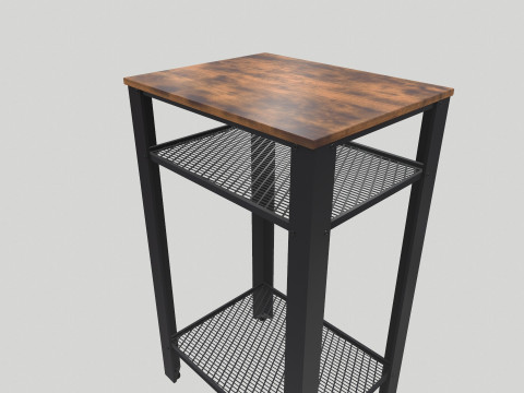 Tavolo telefonico Modello 3D