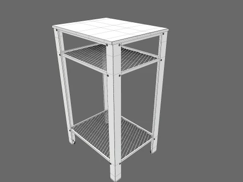 Telephone Table 3D Model