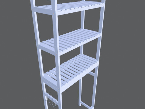 バスルームの収納 3Dモデル