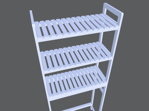 バスルームの収納 3Dモデル