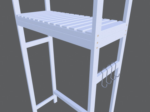 バスルームの収納 3Dモデル