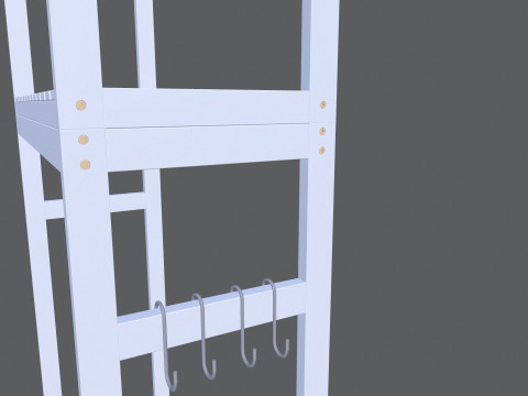 バスルームの収納 3Dモデル