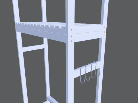 バスルームの収納 3Dモデル