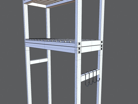 バスルームの収納 3Dモデル