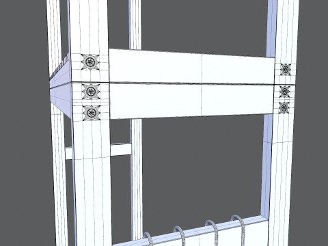 バスルームの収納 3Dモデル