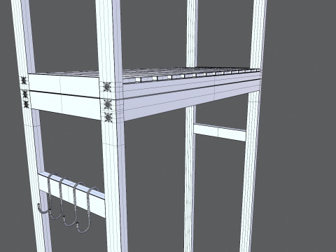 バスルームの収納 3Dモデル