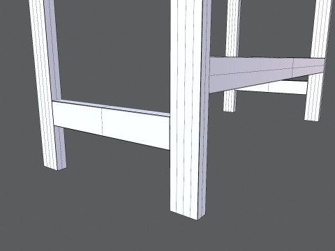バスルームの収納 3Dモデル