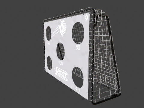 Foot Ball Training Net 3D Model