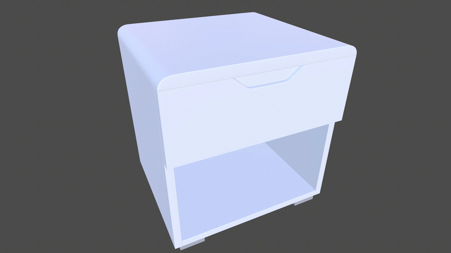 Storage Box 3D Model .c4d .max .obj .3ds .fbx .stl .blend 