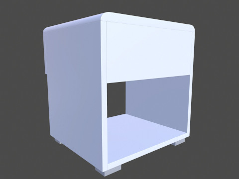 Scatola di immagazzinaggio Modello 3D