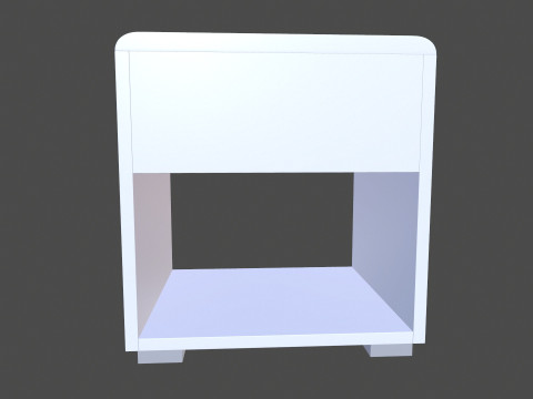 Scatola di immagazzinaggio Modello 3D