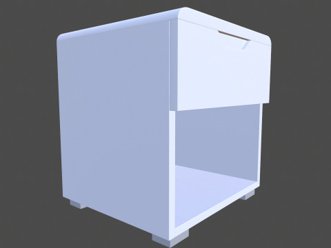 Scatola di immagazzinaggio Modello 3D