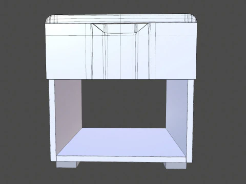 Storage Box 3D Model