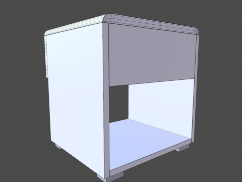 Scatola di immagazzinaggio Modello 3D