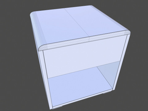 Scatola di immagazzinaggio Modello 3D