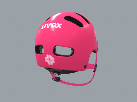 ヘルメットバイク 3Dモデル