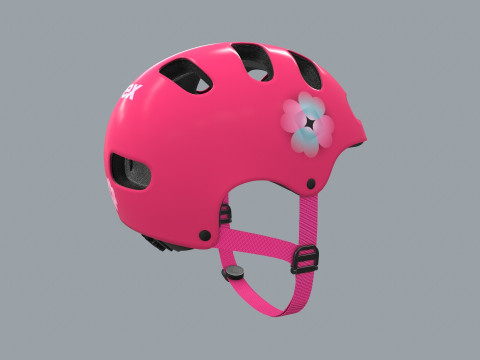 ヘルメットバイク 3Dモデル