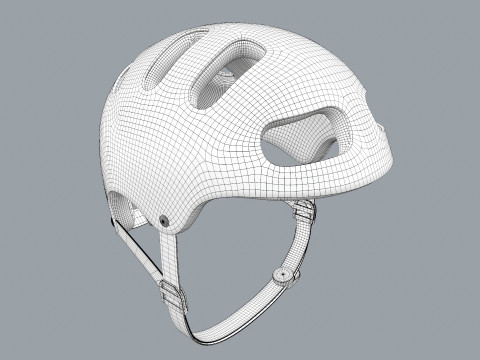 ヘルメットバイク 3Dモデル