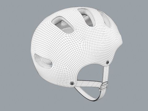 ヘルメットバイク 3Dモデル