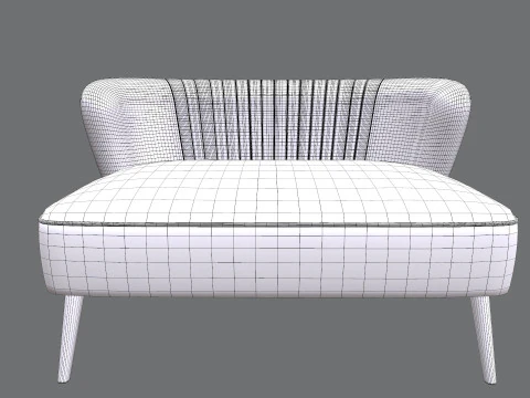 Signature Design Collbury Accent Bench 3D Model