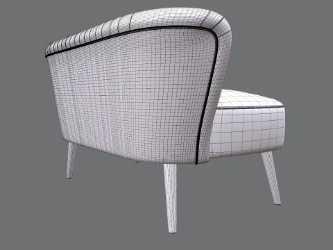 Signature Design Collbury Accent Bench 3D Model