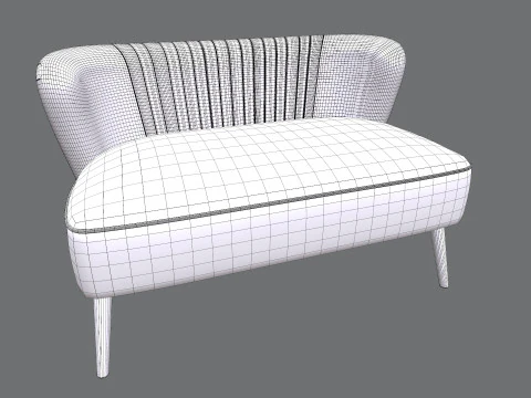 Signature Design Collbury Accent Bench 3D Model