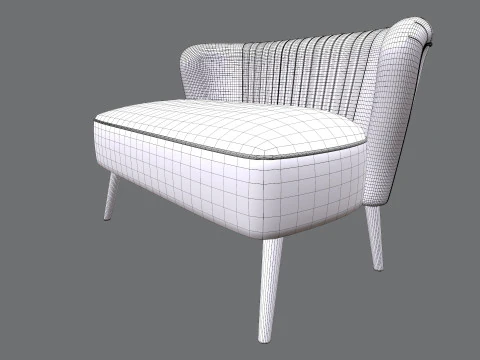 Signature Design Collbury Accent Bench 3D Model
