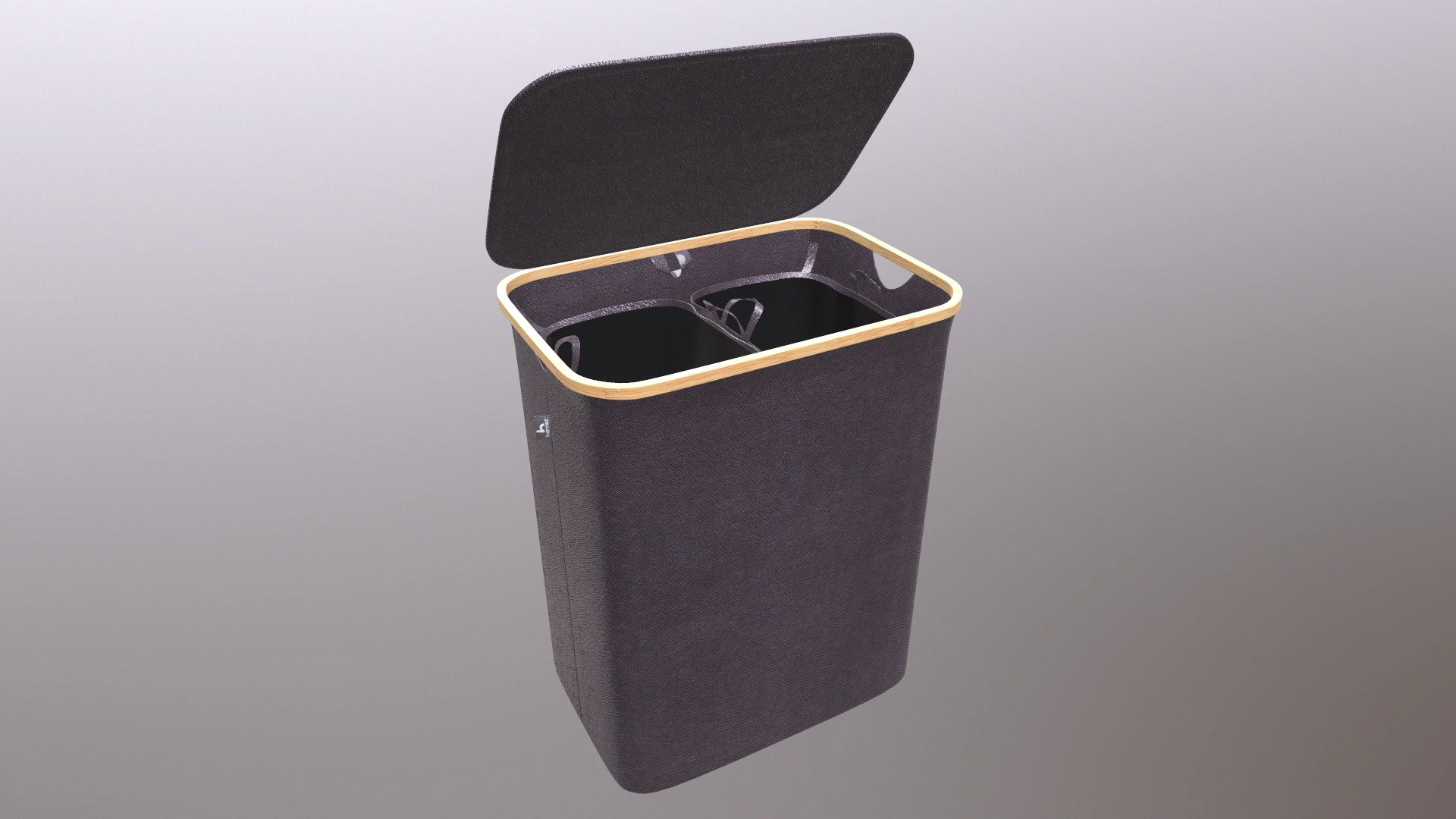 Small Laundry Basket 3D Model .c4d .max .obj .3ds .fbx .stl .blend 