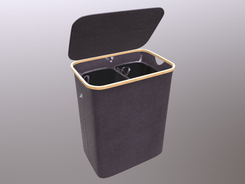 Small Laundry Basket 3D Model