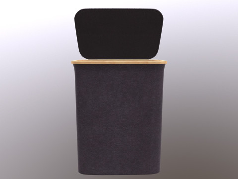 小さなランドリーバスケット 3Dモデル