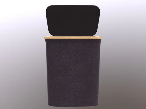 Small Laundry Basket 3D Model