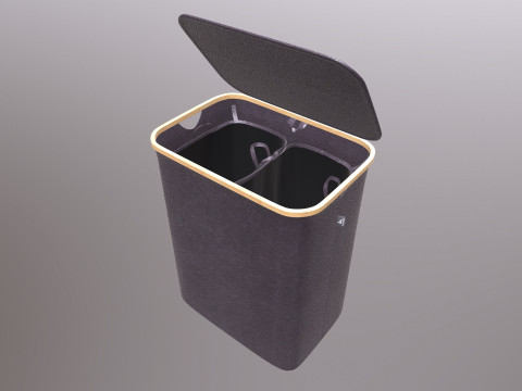 小さなランドリーバスケット 3Dモデル