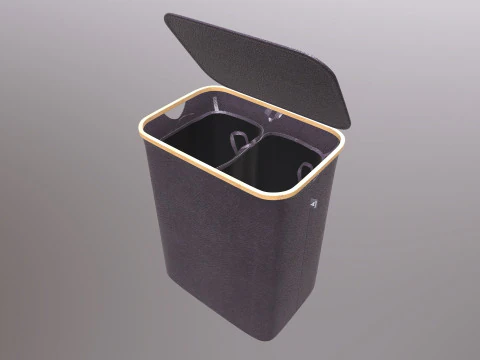 Small Laundry Basket 3D Model