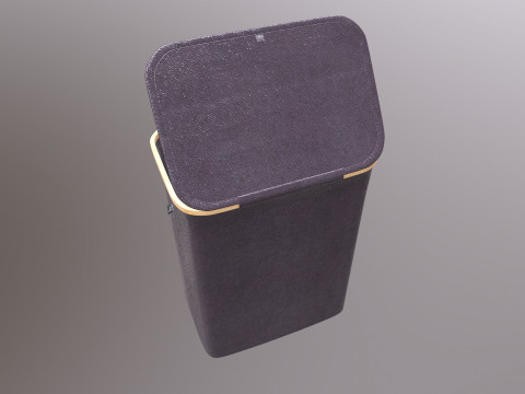 小さなランドリーバスケット 3Dモデル