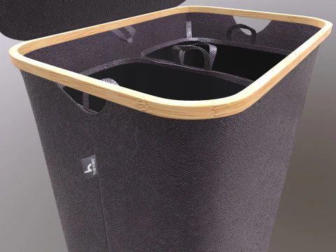 Small Laundry Basket 3D Model