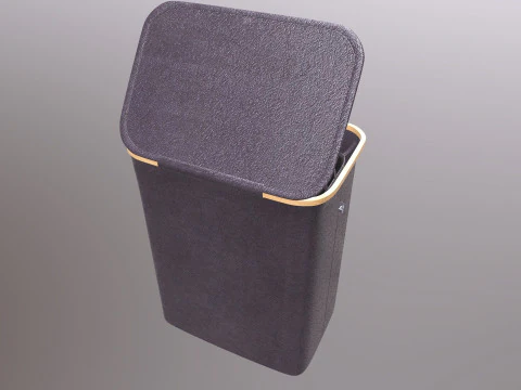 Small Laundry Basket 3D Model