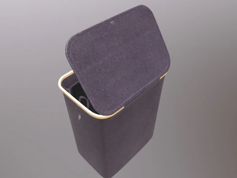 Small Laundry Basket 3D Model