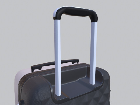 拉杆包 3D 模型