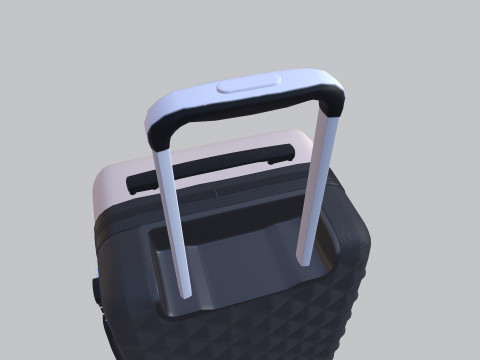 拉杆包 3D 模型