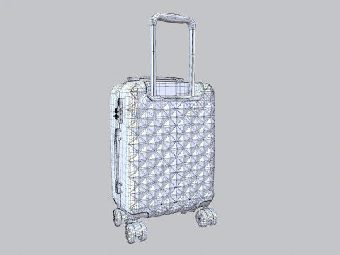 Trolley Bag 3D Model