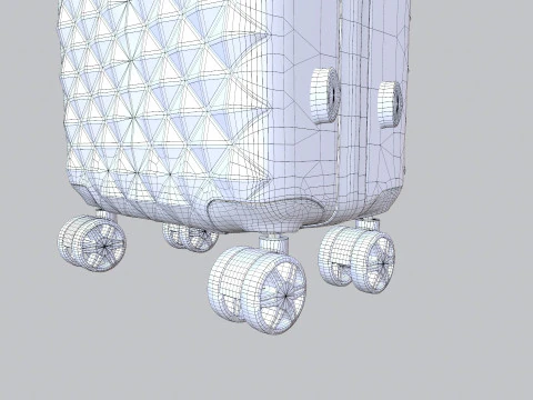Trolley Bag 3D Model