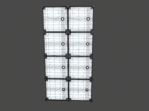 Wardrobe Children Pink Wardrobe 3D Model